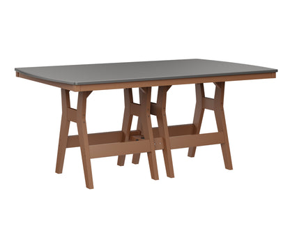 Harbor 44" x 72" Rectangular Table Counter Height Hammered Top