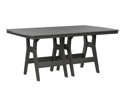Harbor 44" x 72" Rectangular Table Counter Height Hammered Top