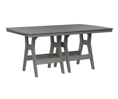 Harbor 44" x 72" Rectangular Table Counter Height Hammered Top