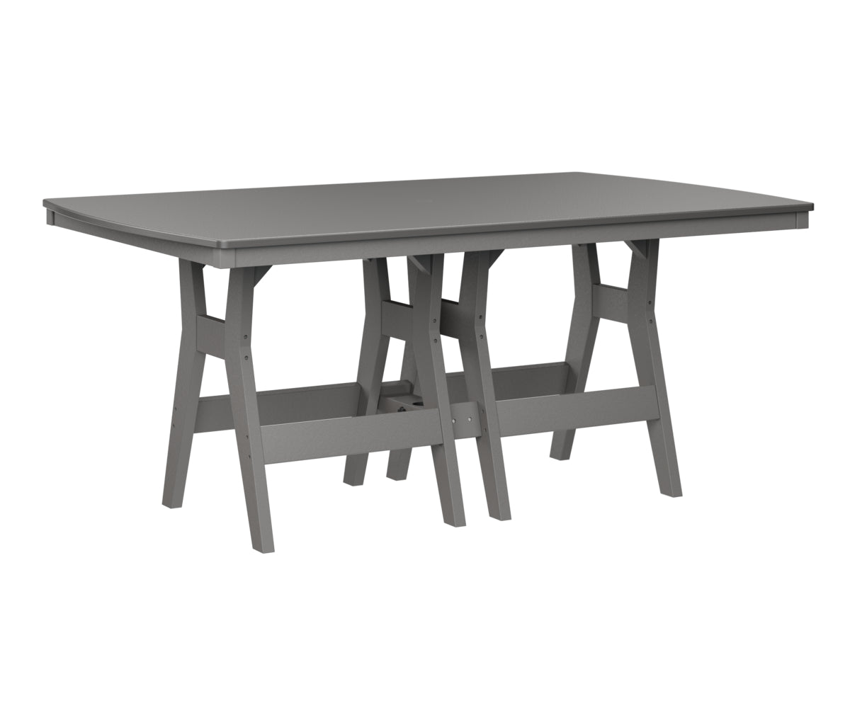 Harbor 44" x 72" Rectangular Table Counter Height Hammered Top