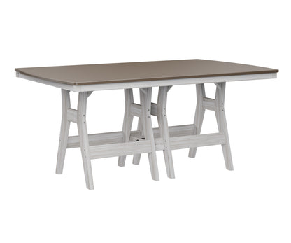 Harbor 44" x 72" Rectangular Table Counter Height Hammered Top