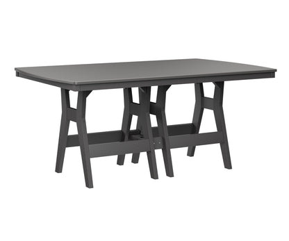 Harbor 44" x 72" Rectangular Table Counter Height Hammered Top
