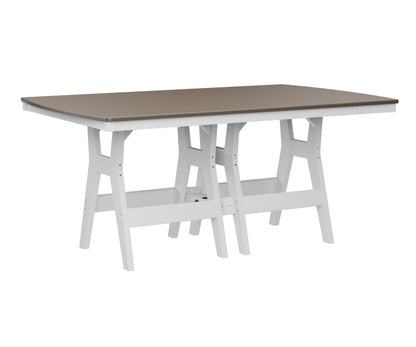 Harbor 44" x 72" Rectangular Table Counter Height Hammered Top