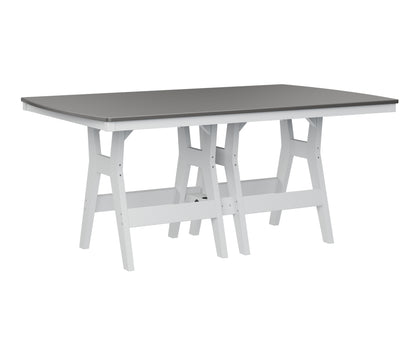 Harbor 44" x 72" Rectangular Table Counter Height Hammered Top