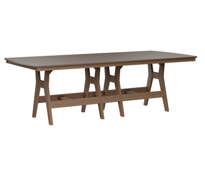 Harbor 44" x 96" Rectangular Table Counter Height Hammered Top