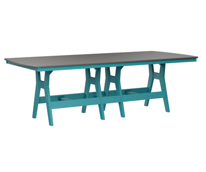Harbor 44" x 96" Rectangular Table Counter Height Hammered Top