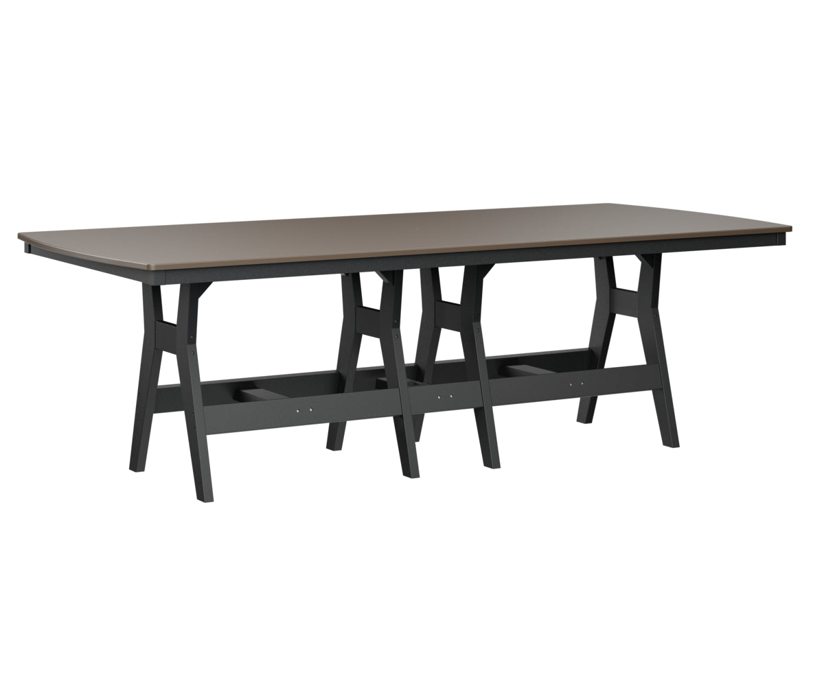 Harbor 44" x 96" Rectangular Table Counter Height Hammered Top