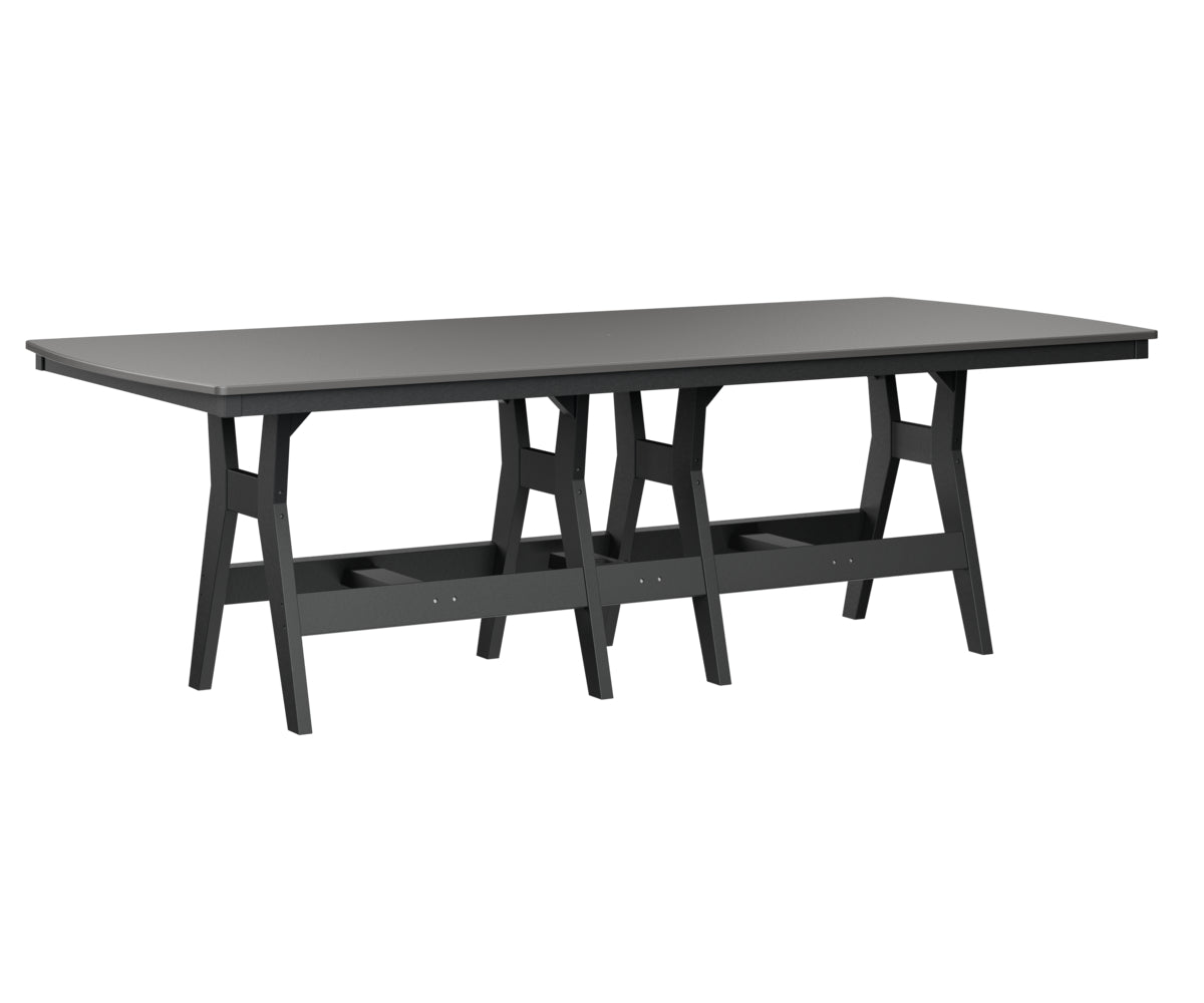 Harbor 44" x 96" Rectangular Table Counter Height Hammered Top