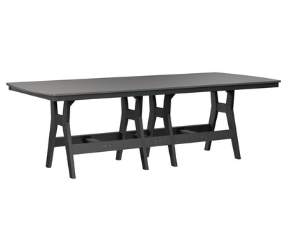 Harbor 44" x 96" Rectangular Table Counter Height Hammered Top
