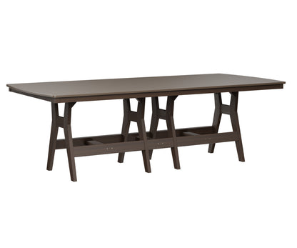 Harbor 44" x 96" Rectangular Table Counter Height Hammered Top