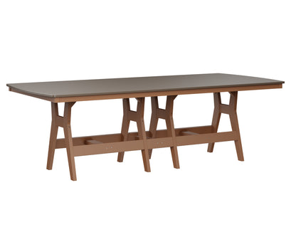 Harbor 44" x 96" Rectangular Table Counter Height Hammered Top