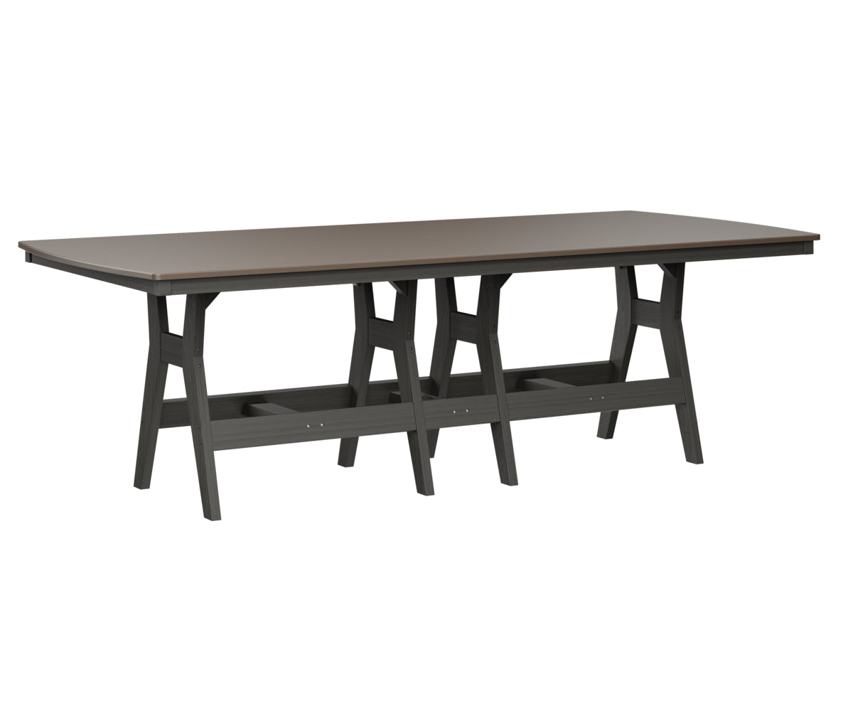 Harbor 44" x 96" Rectangular Table Counter Height Hammered Top