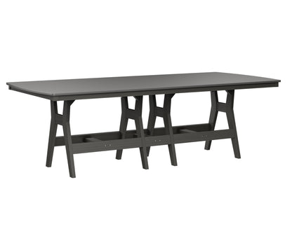 Harbor 44" x 96" Rectangular Table Counter Height Hammered Top
