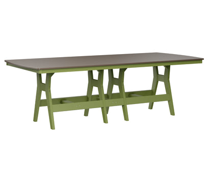Harbor 44" x 96" Rectangular Table Counter Height Hammered Top