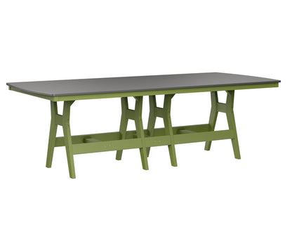 Harbor 44" x 96" Rectangular Table Counter Height Hammered Top