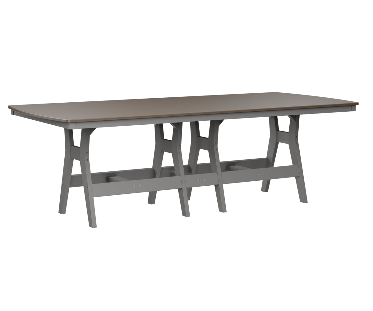 Harbor 44" x 96" Rectangular Table Counter Height Hammered Top