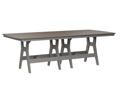 Harbor 44" x 96" Rectangular Table Counter Height Hammered Top