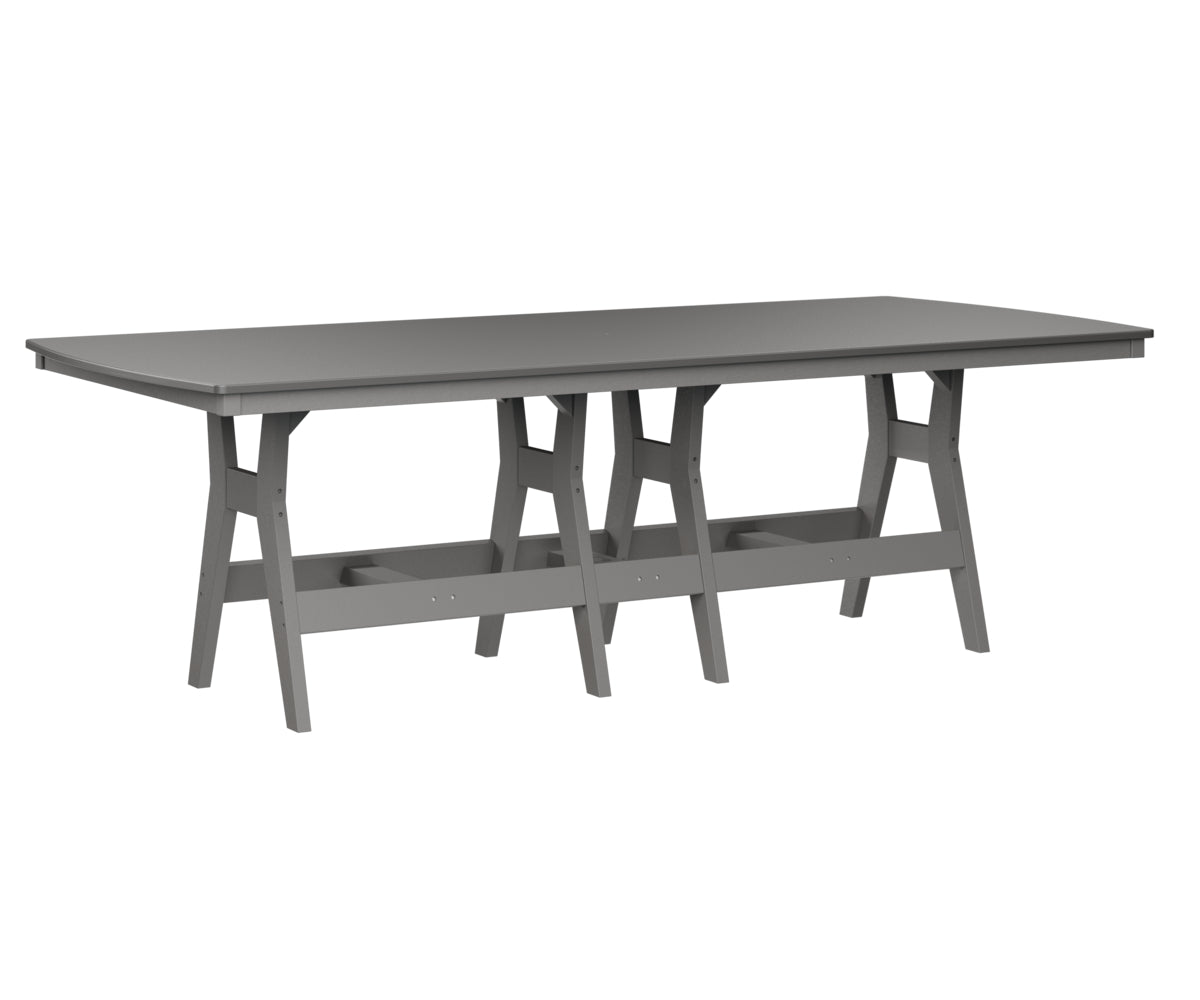 Harbor 44" x 96" Rectangular Table Counter Height Hammered Top