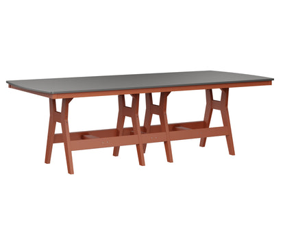 Harbor 44" x 96" Rectangular Table Counter Height Hammered Top