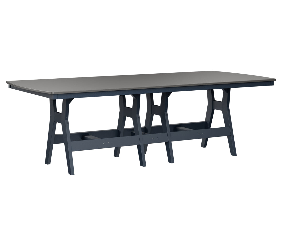 Harbor 44" x 96" Rectangular Table Counter Height Hammered Top