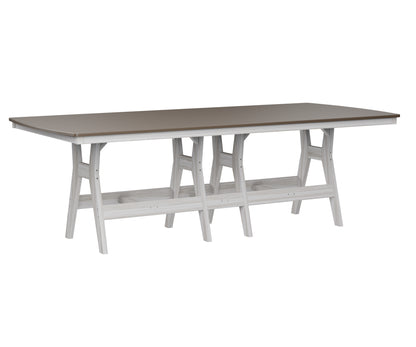 Harbor 44" x 96" Rectangular Table Counter Height Hammered Top