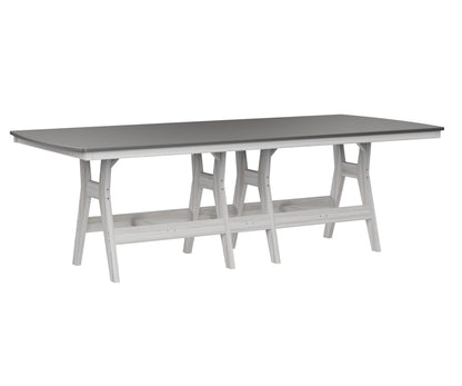 Harbor 44" x 96" Rectangular Table Counter Height Hammered Top