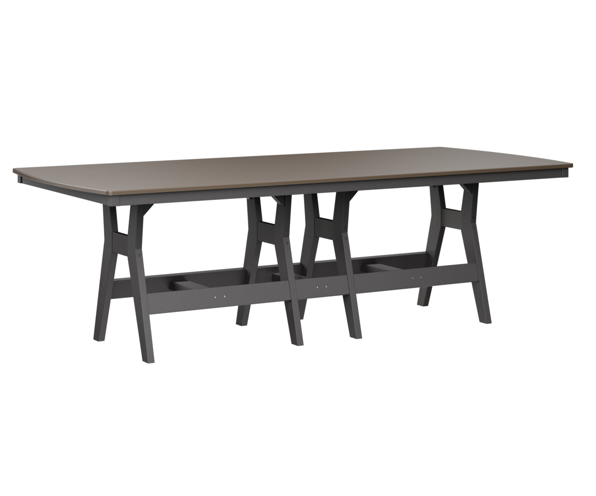 Harbor 44" x 96" Rectangular Table Counter Height Hammered Top