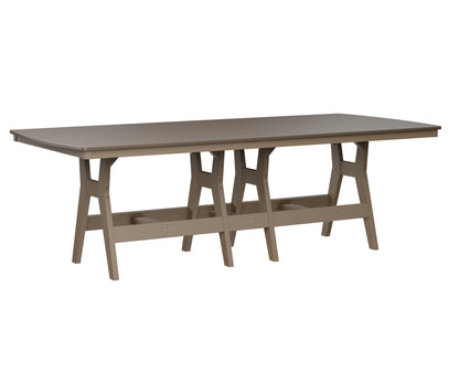 Harbor 44" x 96" Rectangular Table Counter Height Hammered Top