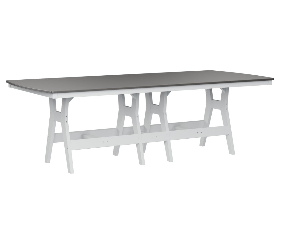 Harbor 44" x 96" Rectangular Table Counter Height Hammered Top