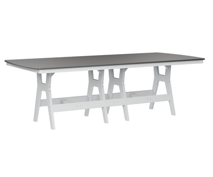 Harbor 44" x 96" Rectangular Table Counter Height Hammered Top