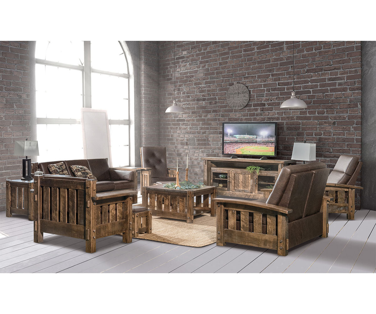 SFC Amish Houston Footstool