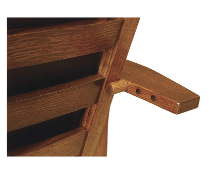 SFC Amish Clearspring Slat Morris Footstool