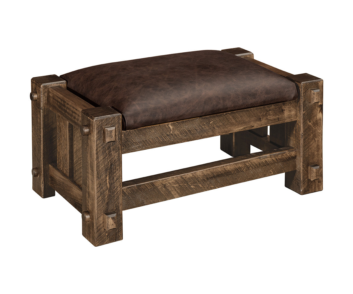 SFC Amish Houston Footstool