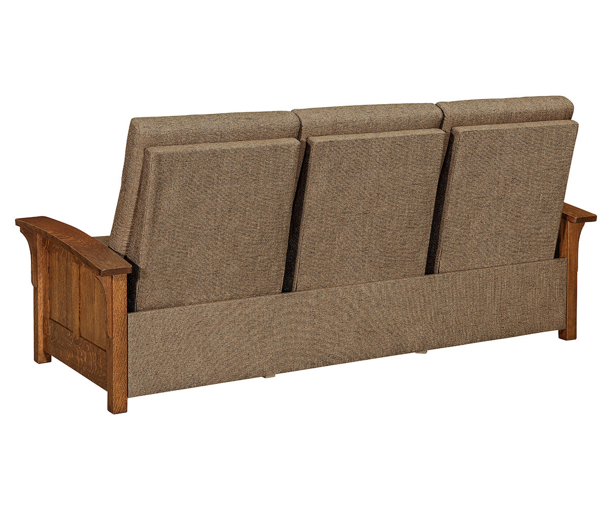 SFC Amish Skyline Panel Wall Hugger Sofa Recliner