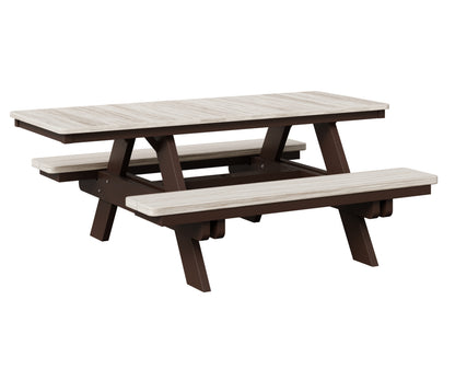 Rectangular ADA Picnic Table