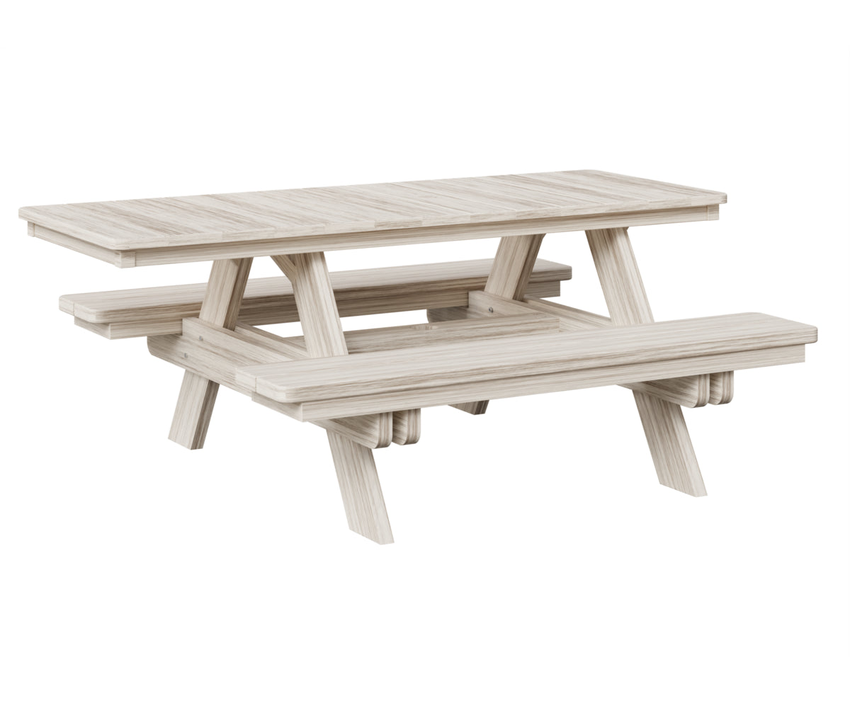Rectangular ADA Picnic Table