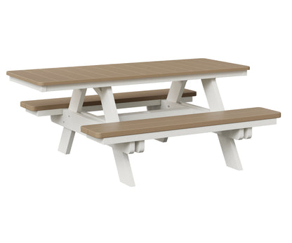 Rectangular ADA Picnic Table