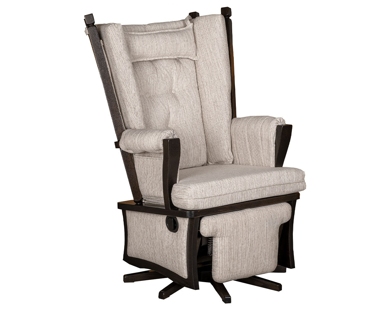 SFC Amish Ashland Inlay Swivel Glider