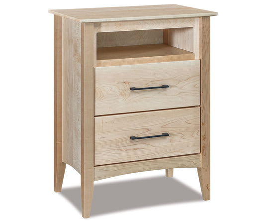 SFC Amish Atlantic Two Drawer Nightstand w/Opening