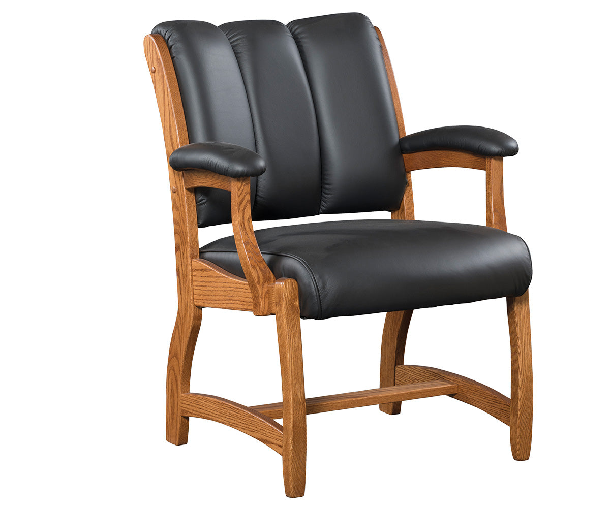 SFC Amish Edelweiss Client Arm Chair