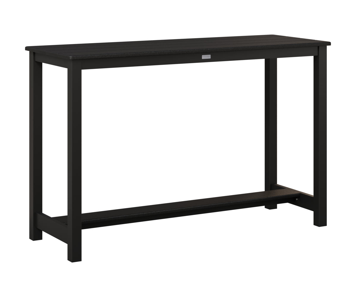 Balcony Table Aluminum Base Bar Height
