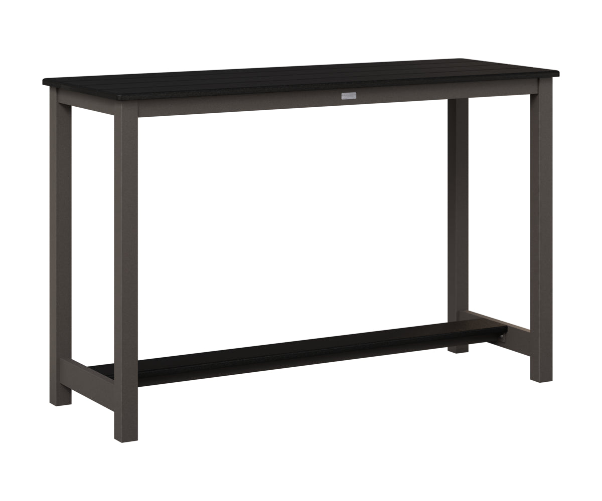 Balcony Table Aluminum Base Bar Height