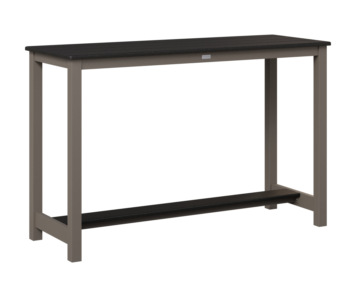 Balcony Table Aluminum Base Bar Height