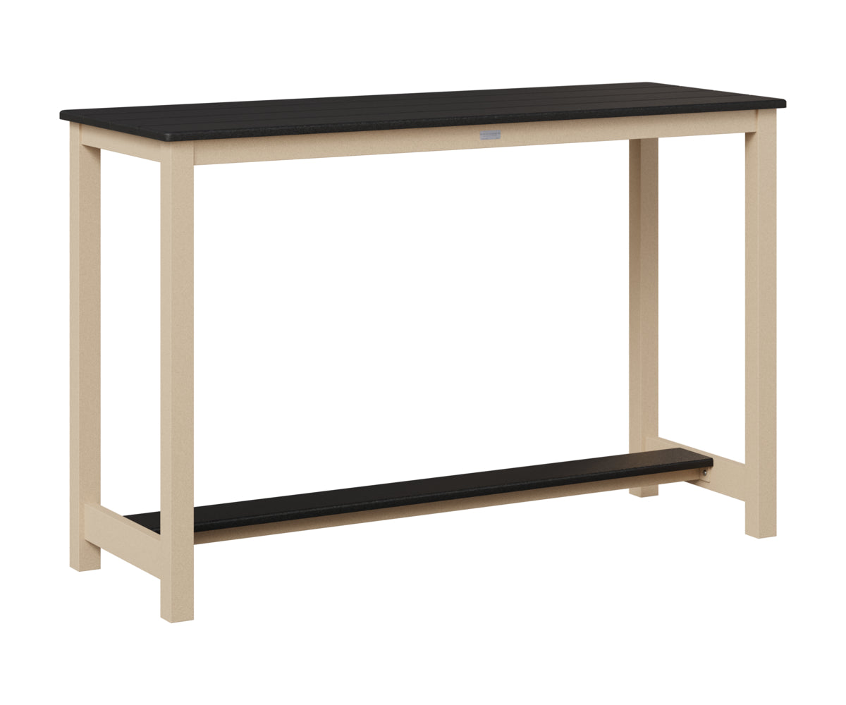 Balcony Table Aluminum Base Bar Height