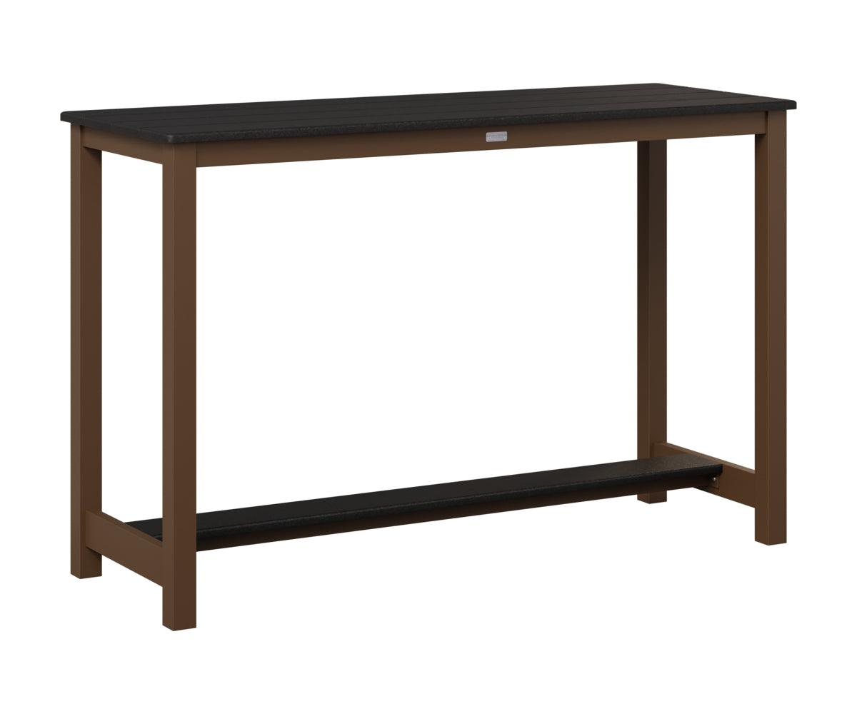 Balcony Table Aluminum Base Bar Height
