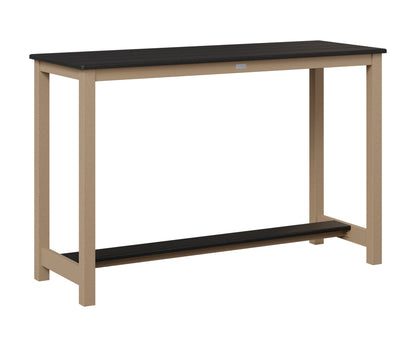 Balcony Table Aluminum Base Bar Height