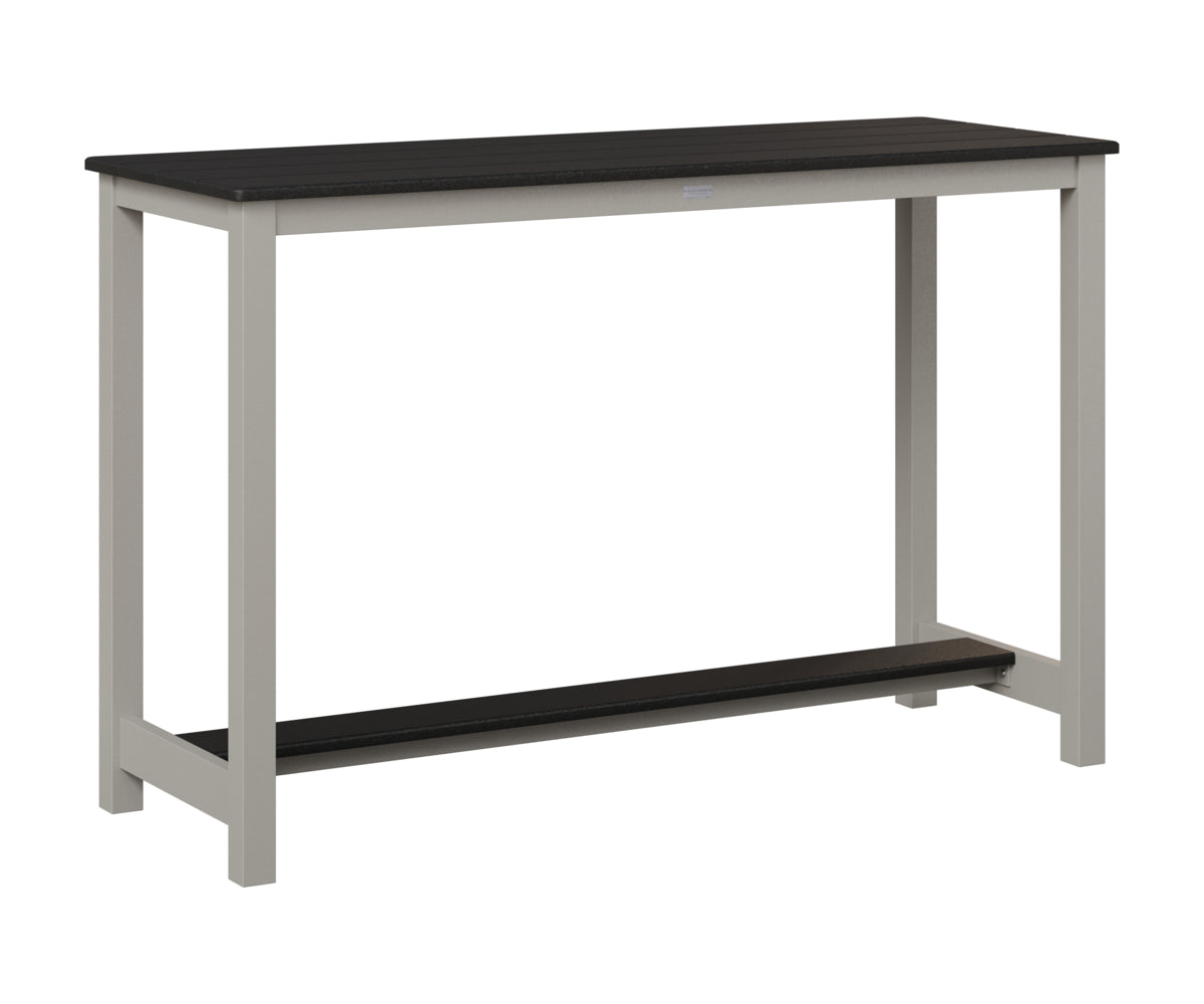 Balcony Table Aluminum Base Bar Height