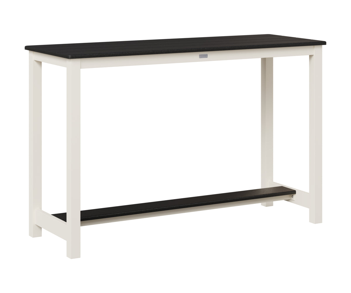Balcony Table Aluminum Base Bar Height