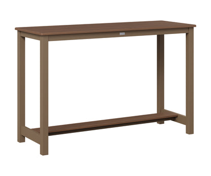 Balcony Table Aluminum Base Bar Height