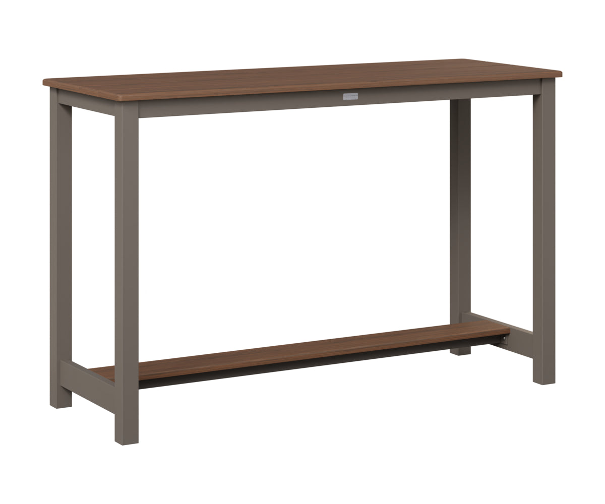 Balcony Table Aluminum Base Bar Height